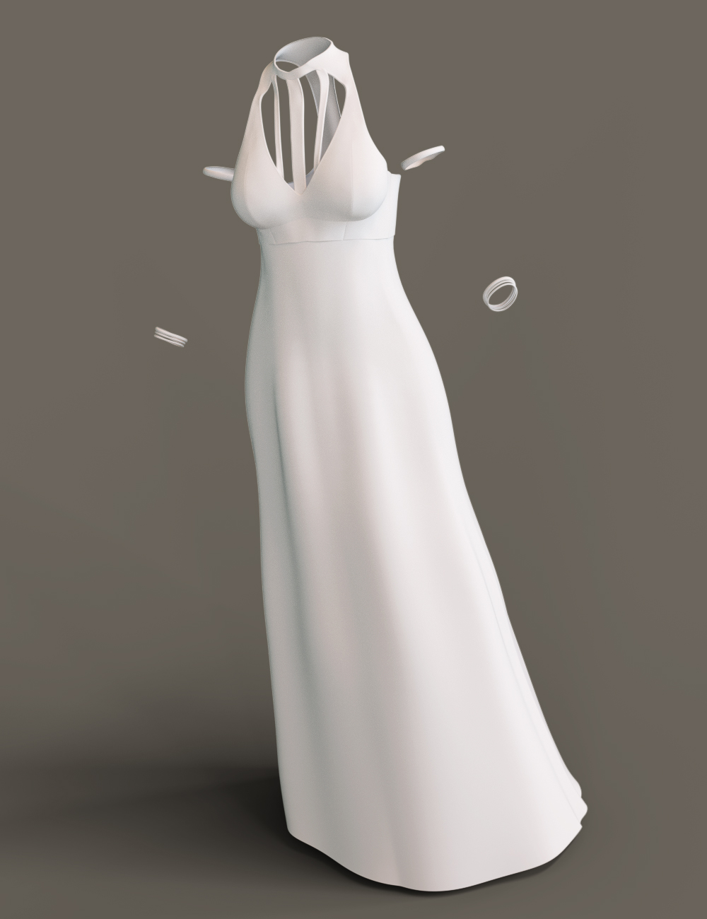 The Maxi Dress for Genesis 3 Female(s) by: ArienBarbara Brundon, 3D Models by Daz 3D