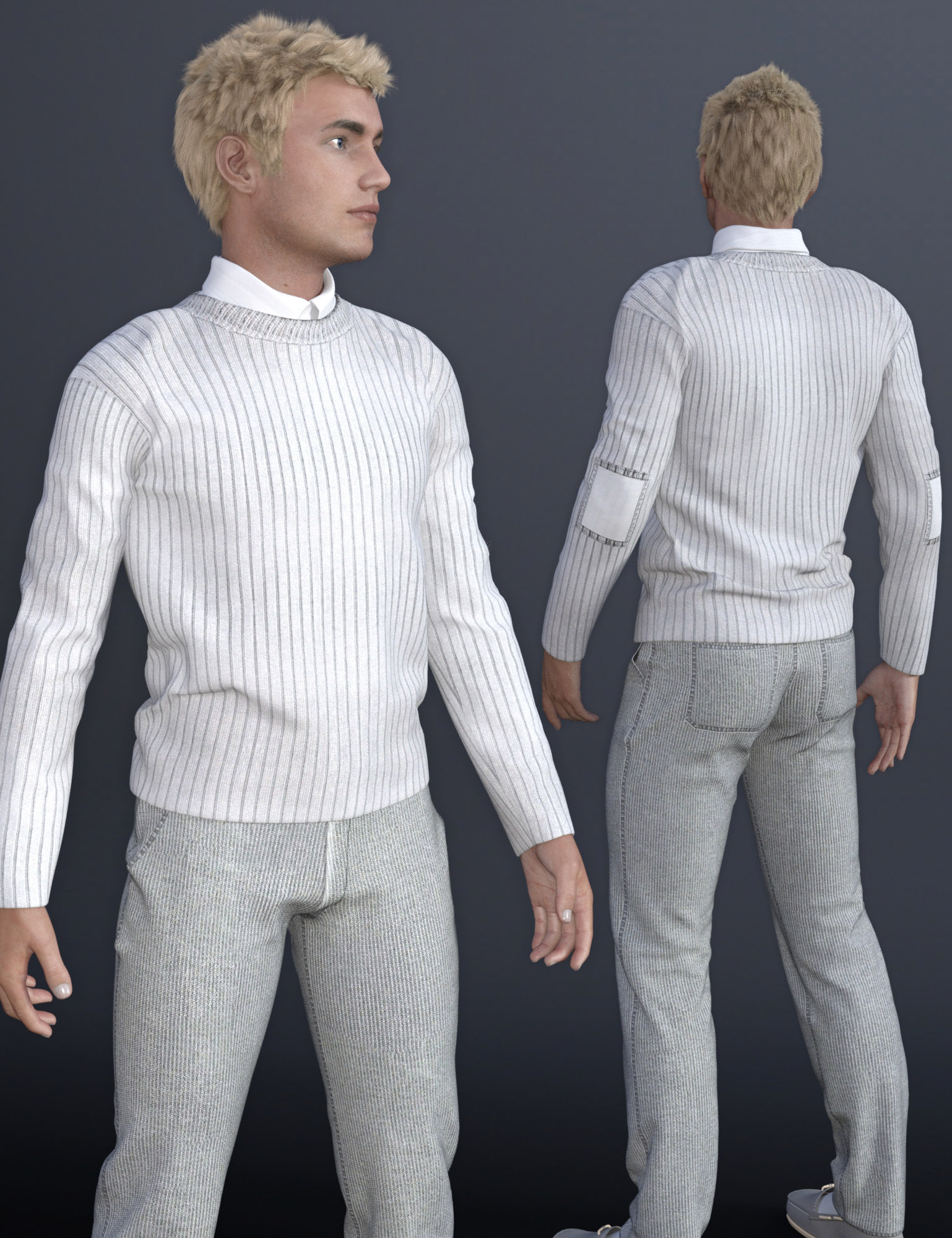 European Clothes for Genesis 3 Male(s) by: Oskarsson, 3D Models by Daz 3D