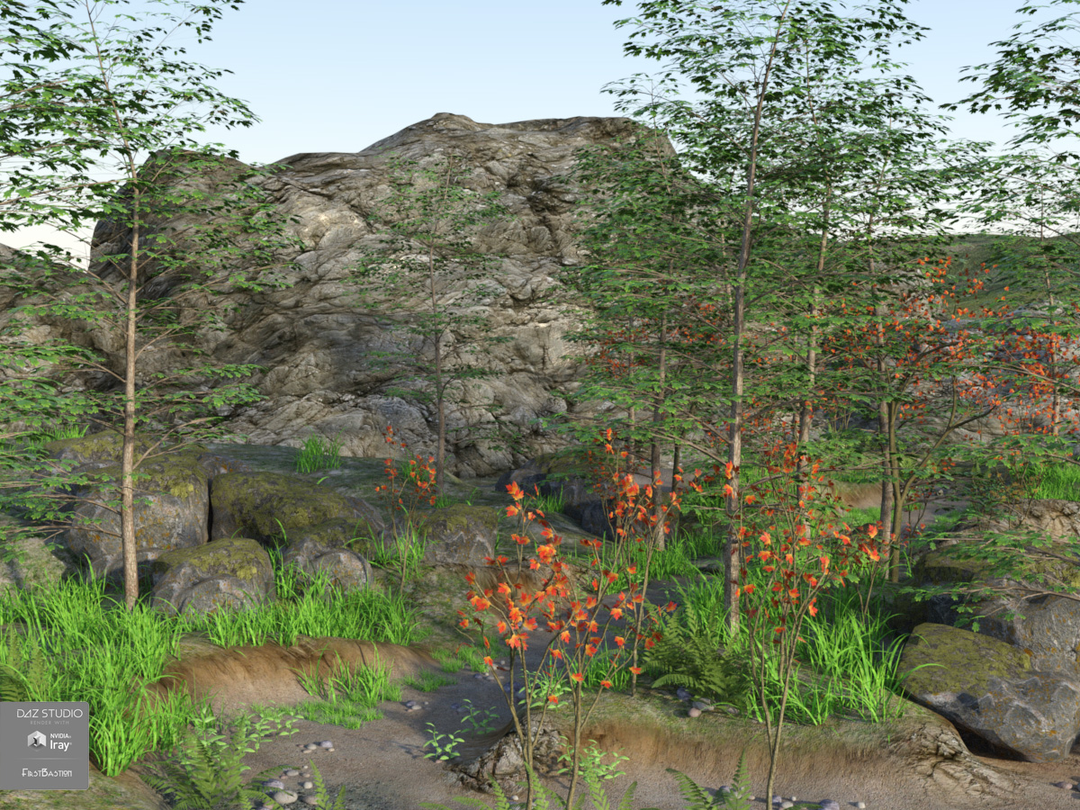 Along The Quiet Path Along The Quiet Path by: FirstBastion, 3D Models by Daz 3D