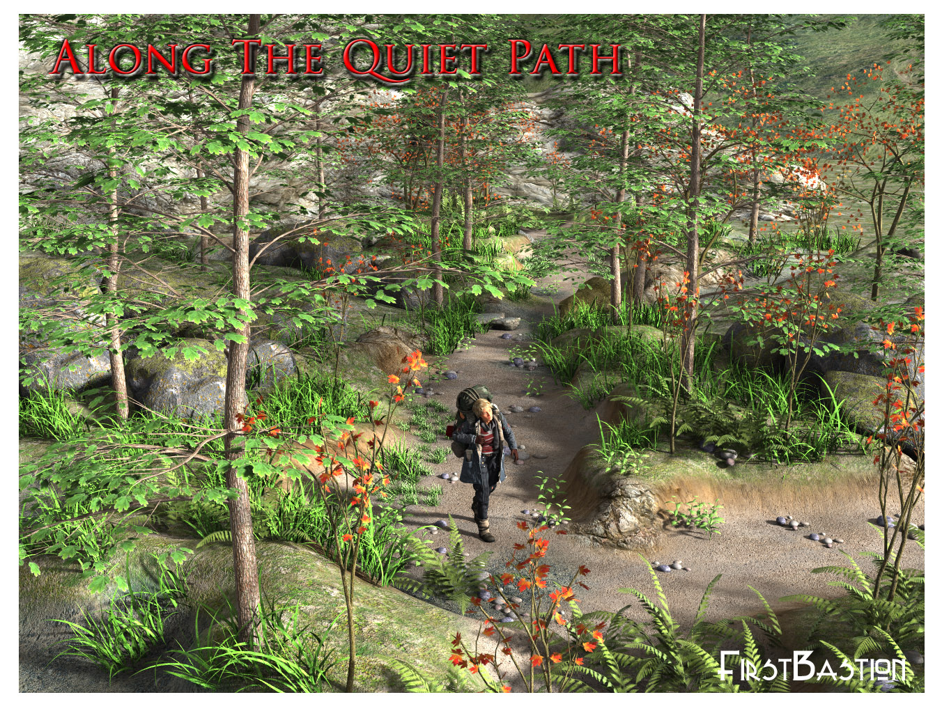Along The Quiet Path by: FirstBastion, 3D Models by Daz 3D
