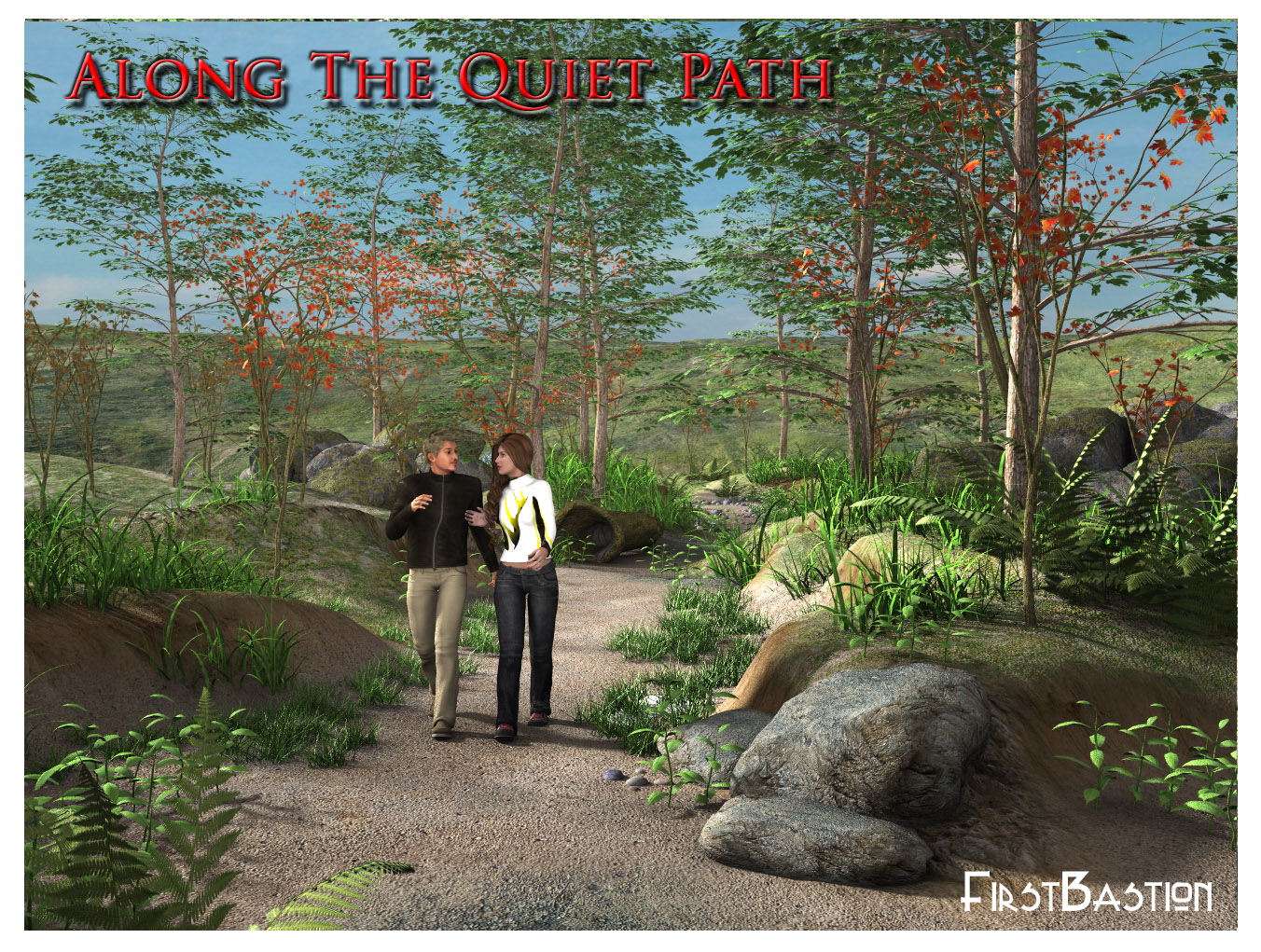 Along The Quiet Path by: FirstBastion, 3D Models by Daz 3D