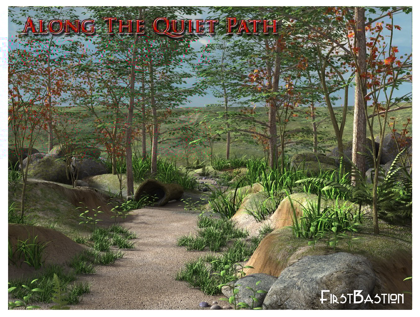 Along The Quiet Path Along The Quiet Path by: FirstBastion, 3D Models by Daz 3D