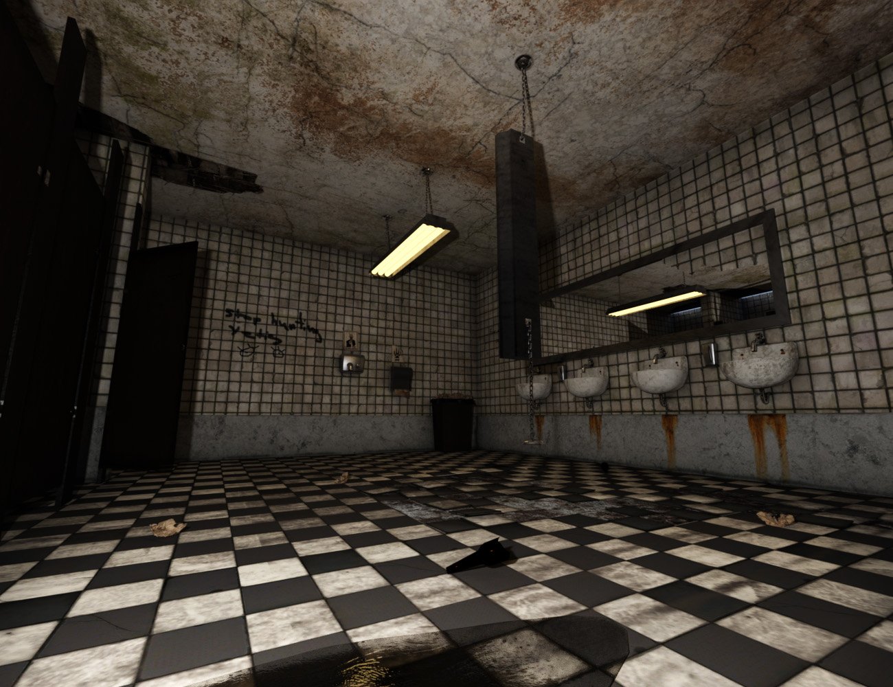 Rotten Restroom Rotten Restroom by: Muze, 3D Models by Daz 3D