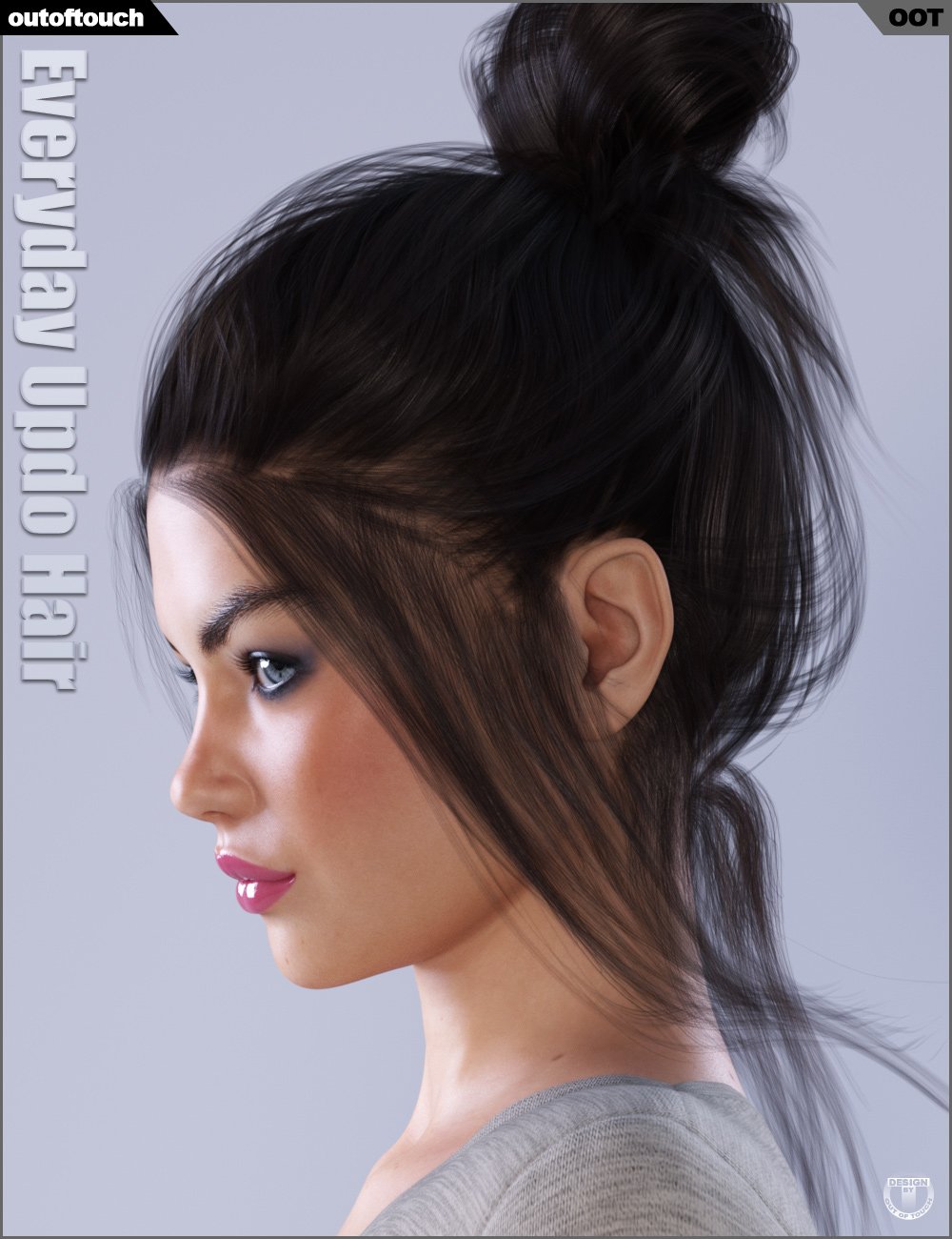 Everyday Updo Hair and OOT Hairblending 2.0 for Genesis 3 Female(s) Everyday Updo Hair and OOT Hairblending 2.0 for Genesis 3 Female(s) by: outoftouch, 3D Models by Daz 3D