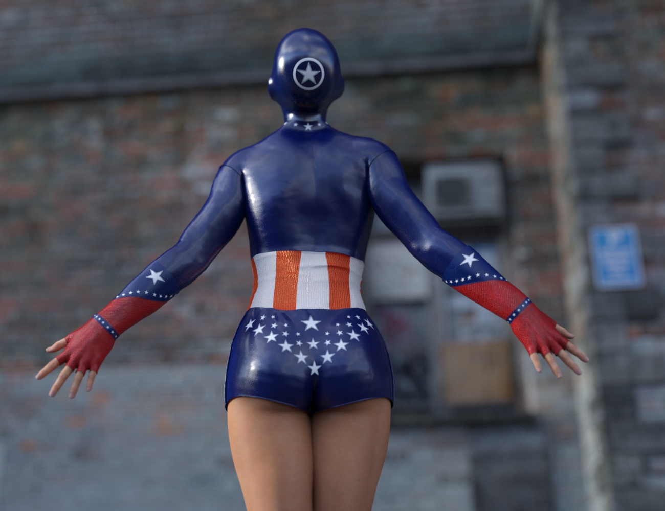 All American Hero for Genesis 3 Female(s) by: ImagineX, 3D Models by Daz 3D
