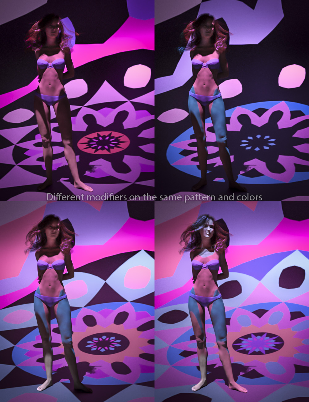 Luma Lighting - Customizable Pattern Gels for Iray by: DimensionTheory, 3D Models by Daz 3D
