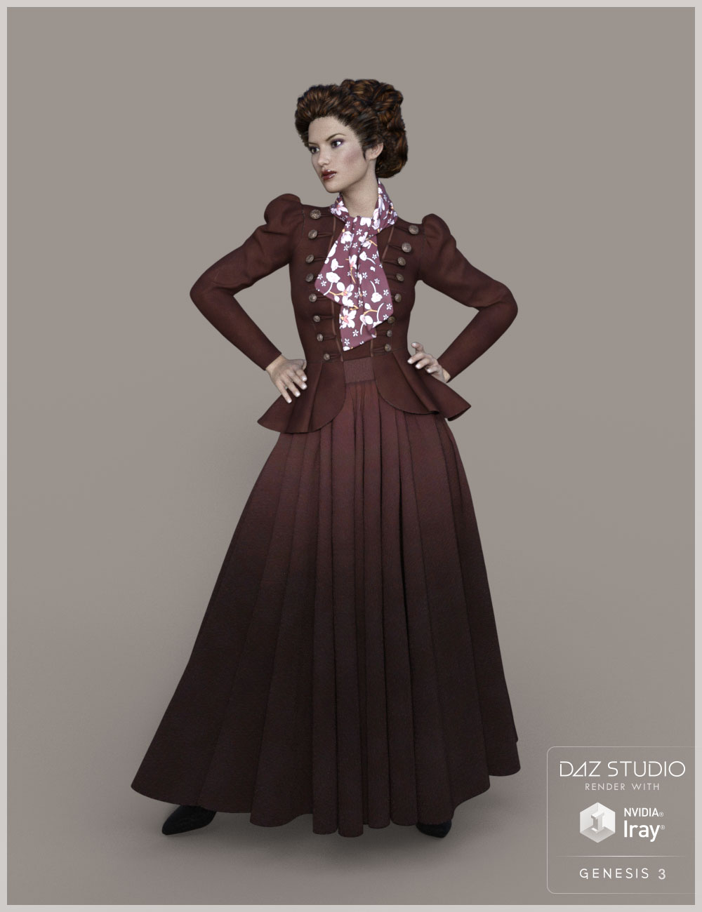 Retro Skirt for Genesis 3 Female(s) Retro Skirt for Genesis 3 Female(s) by: Cute3D, 3D Models by Daz 3D