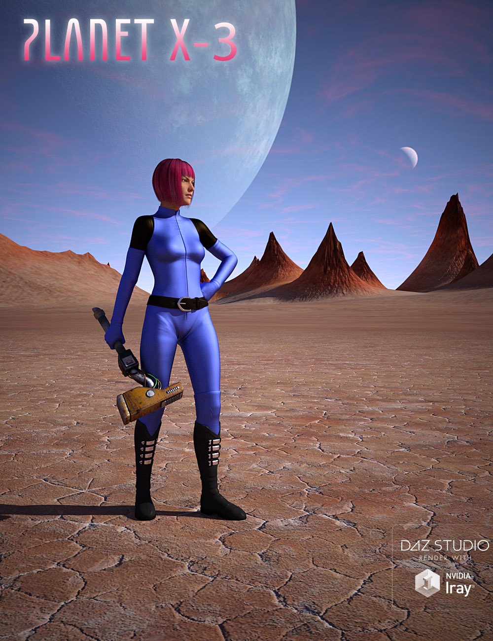 Planet X-3 by: bitwelder, 3D Models by Daz 3D