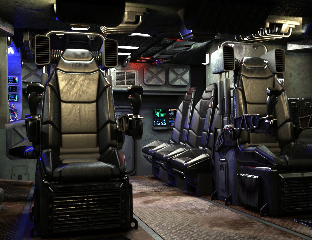 Heavy Mobile Command Post Heavy Mobile Command Post by: DzFire, 3D Models by Daz 3D