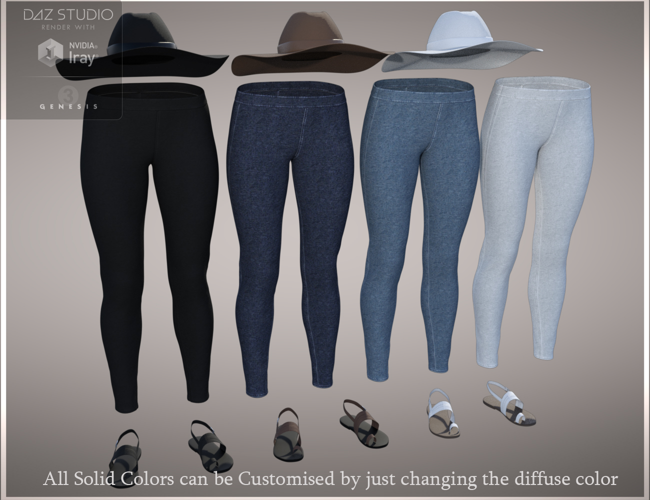 Fun Saturday Outfit for Genesis 3 Female(s) Fun Saturday Outfit for Genesis 3 Female(s) by: Nikisatez, 3D Models by Daz 3D