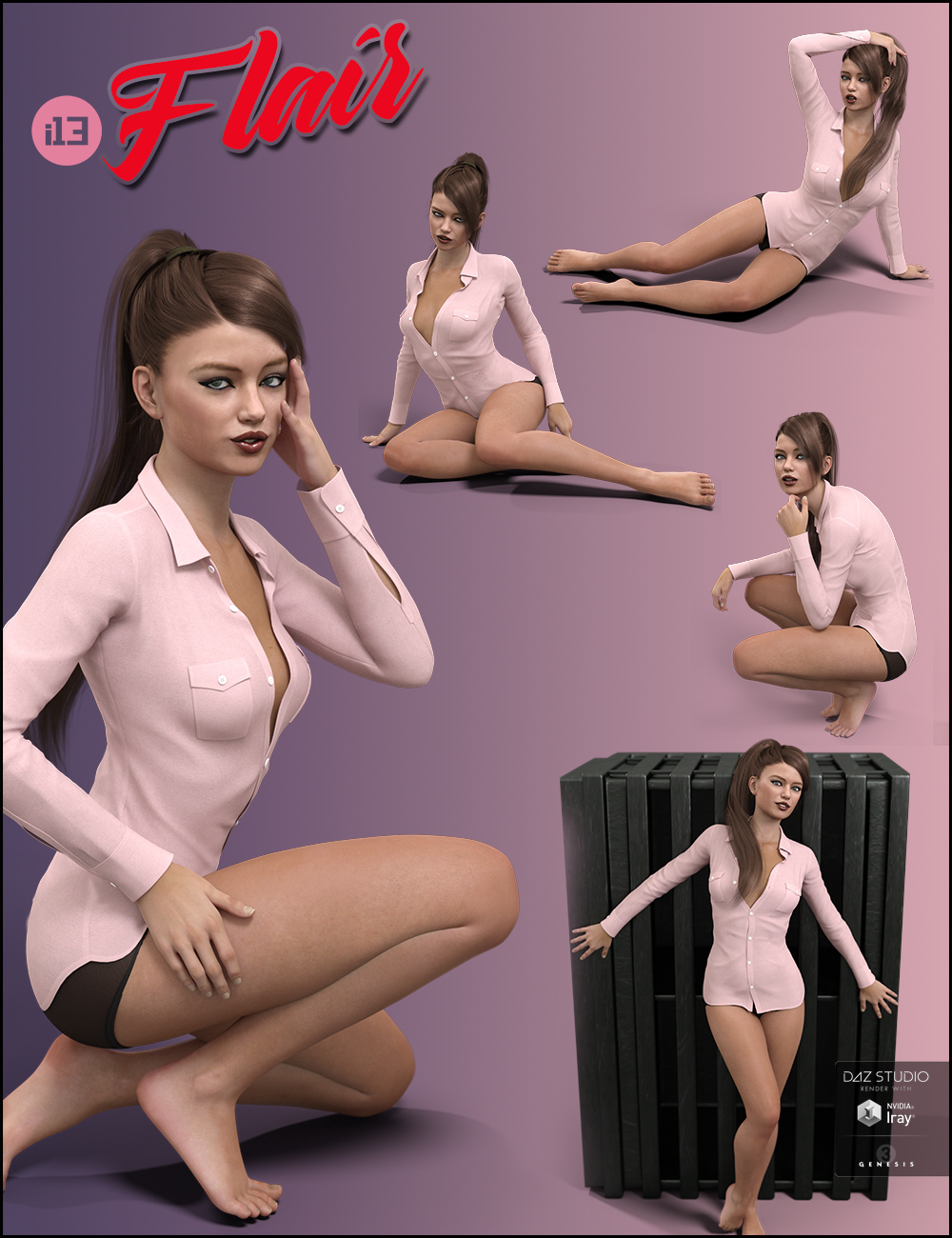 i13 Flair Pose Collection for the Genesis 3 Female(s) i13 Flair Pose Collection for the Genesis 3 Female(s) by: ironman13, 3D Models by Daz 3D