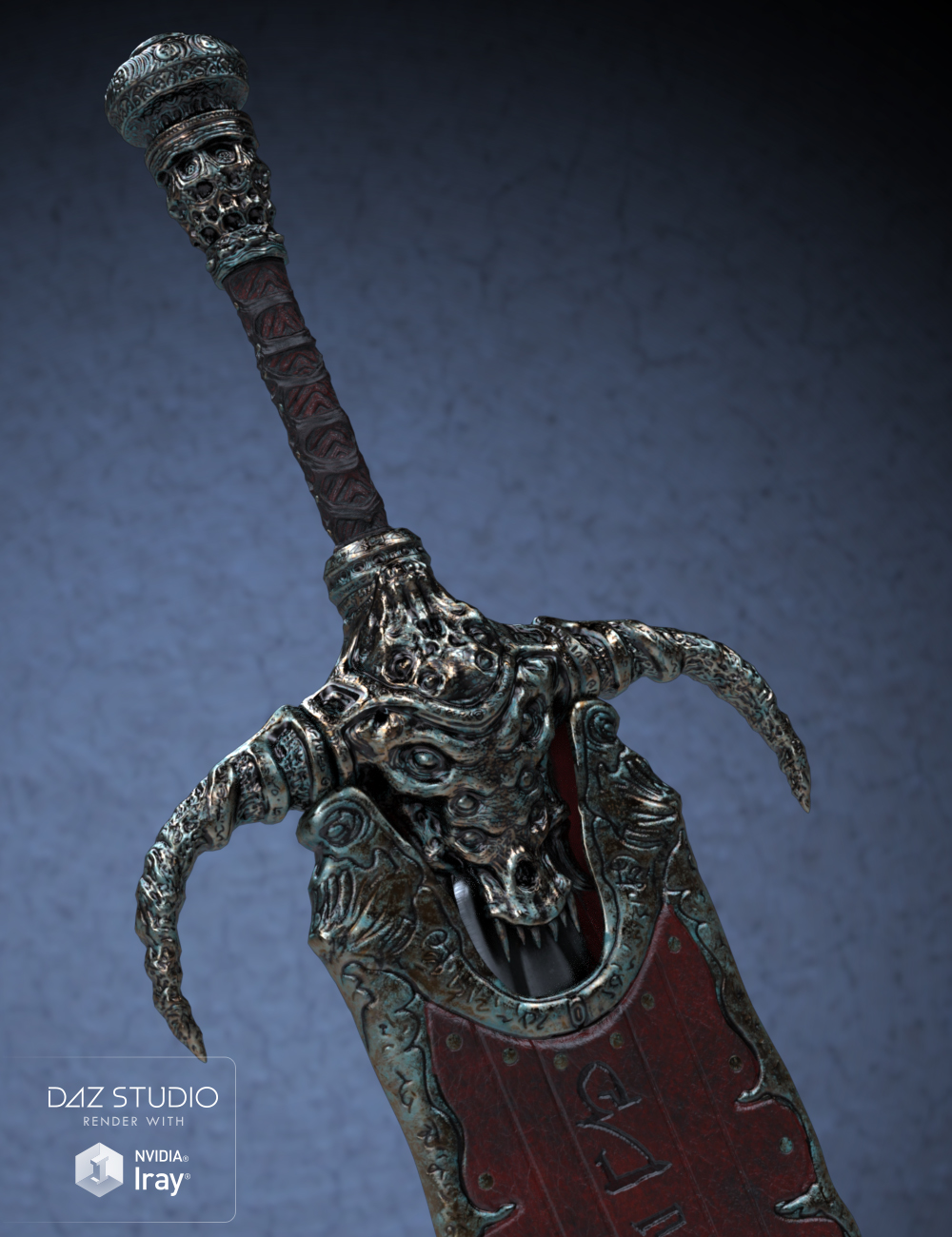 Weapons from Hell by: Groovy Patrol, 3D Models by Daz 3D
