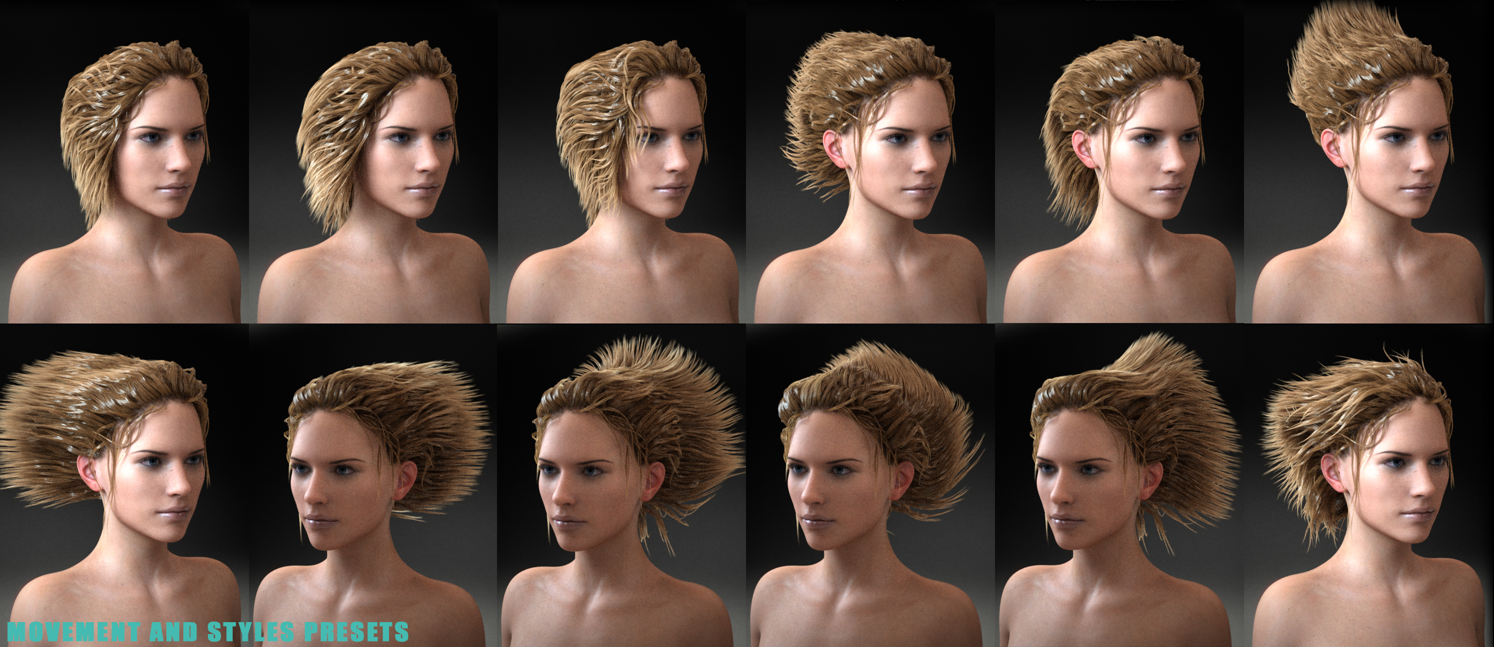 Summer Wet Hair for Genesis 3 Female(s) Summer Wet Hair for Genesis 3 Female(s) by: Linday, 3D Models by Daz 3D