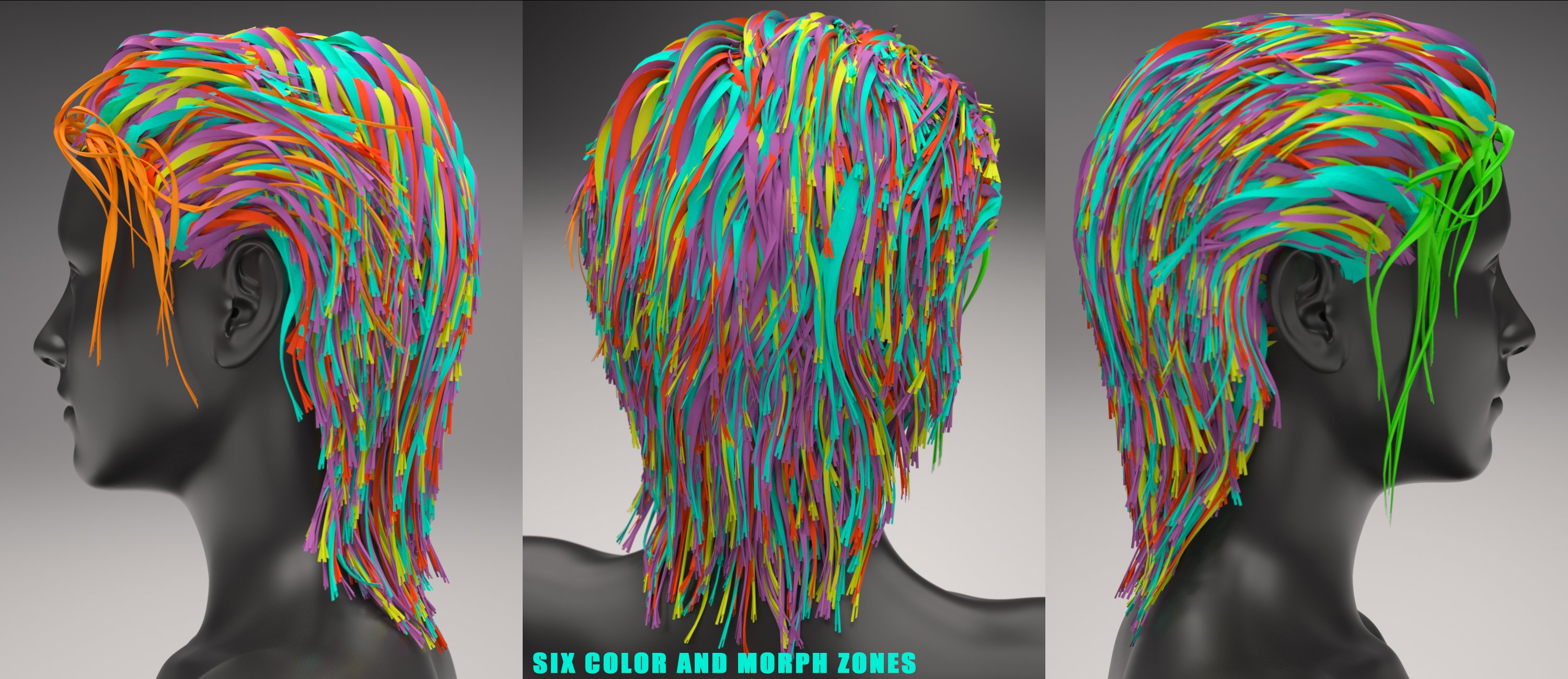 Summer Wet Hair for Genesis 3 Female(s) Summer Wet Hair for Genesis 3 Female(s) by: Linday, 3D Models by Daz 3D
