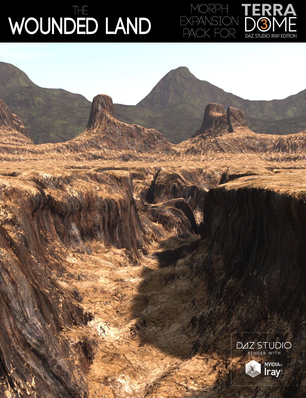 The Wounded Land for TerraDome 3 The Wounded Land for TerraDome 3 by: MortemVetus, 3D Models by Daz 3D