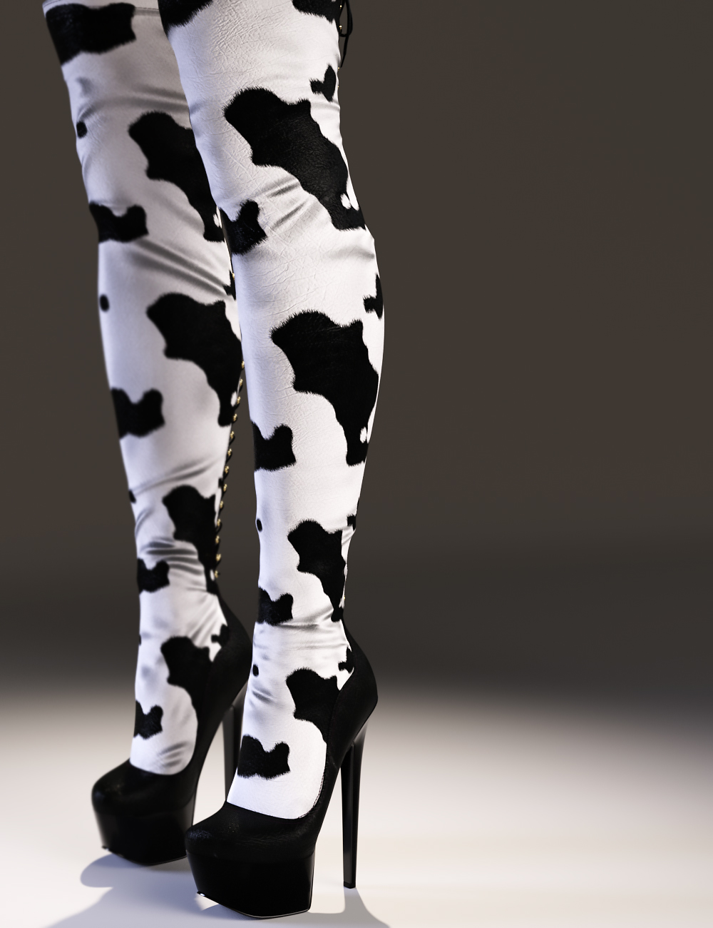 Olivia Morphing High Boots for Genesis 3 Female(s) by: 3DSublimeProductionsoutoftouchArryn, 3D Models by Daz 3D