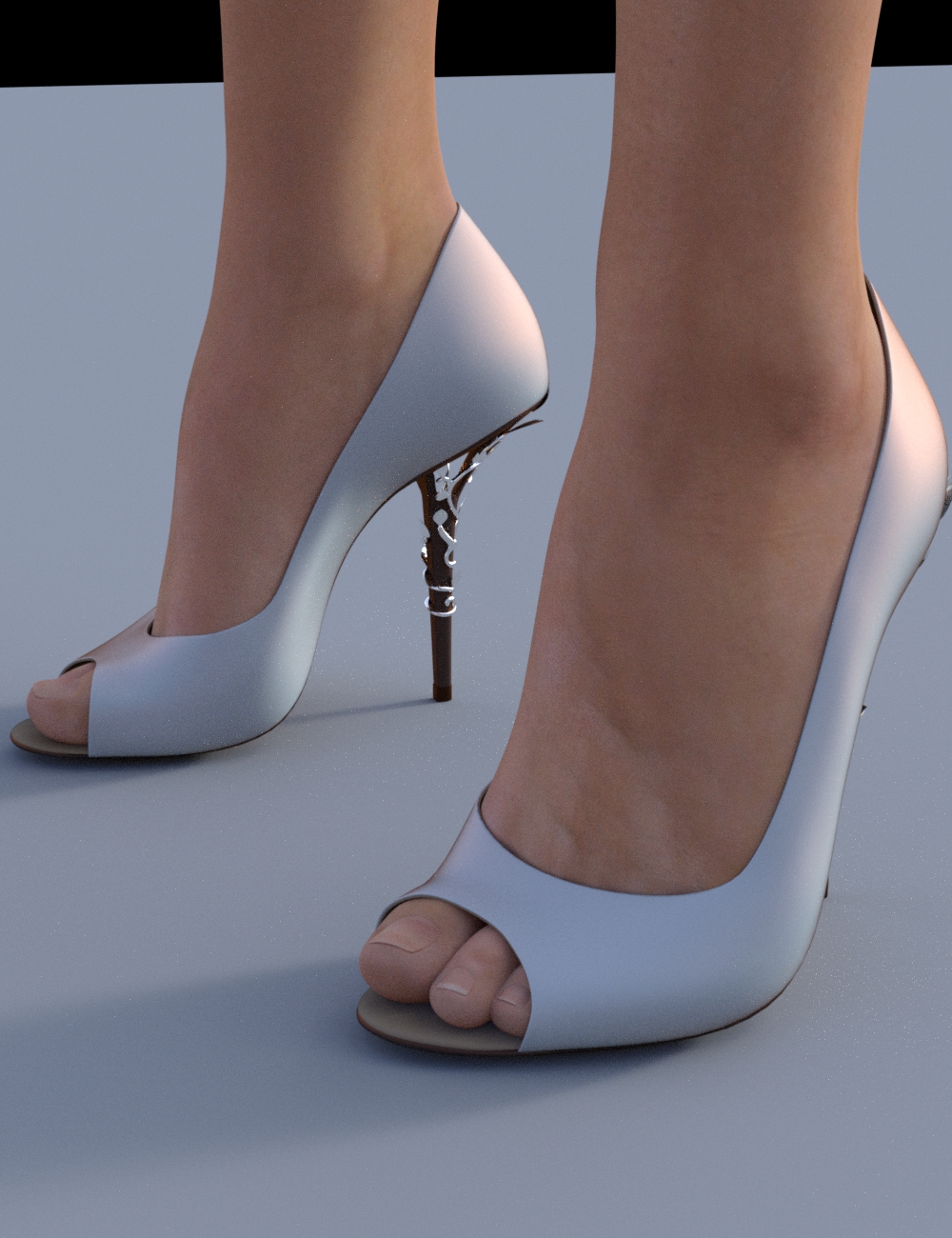 Deco Pumps for Genesis 3 Female(s) by: chungdan, 3D Models by Daz 3D