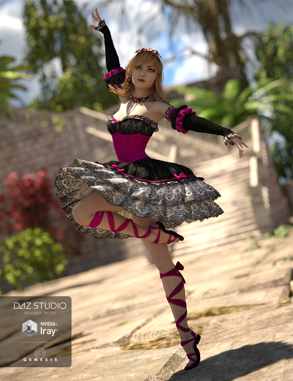 Hanami Outfit Textures Hanami Outfit Textures by: Sarsa, 3D Models by Daz 3D