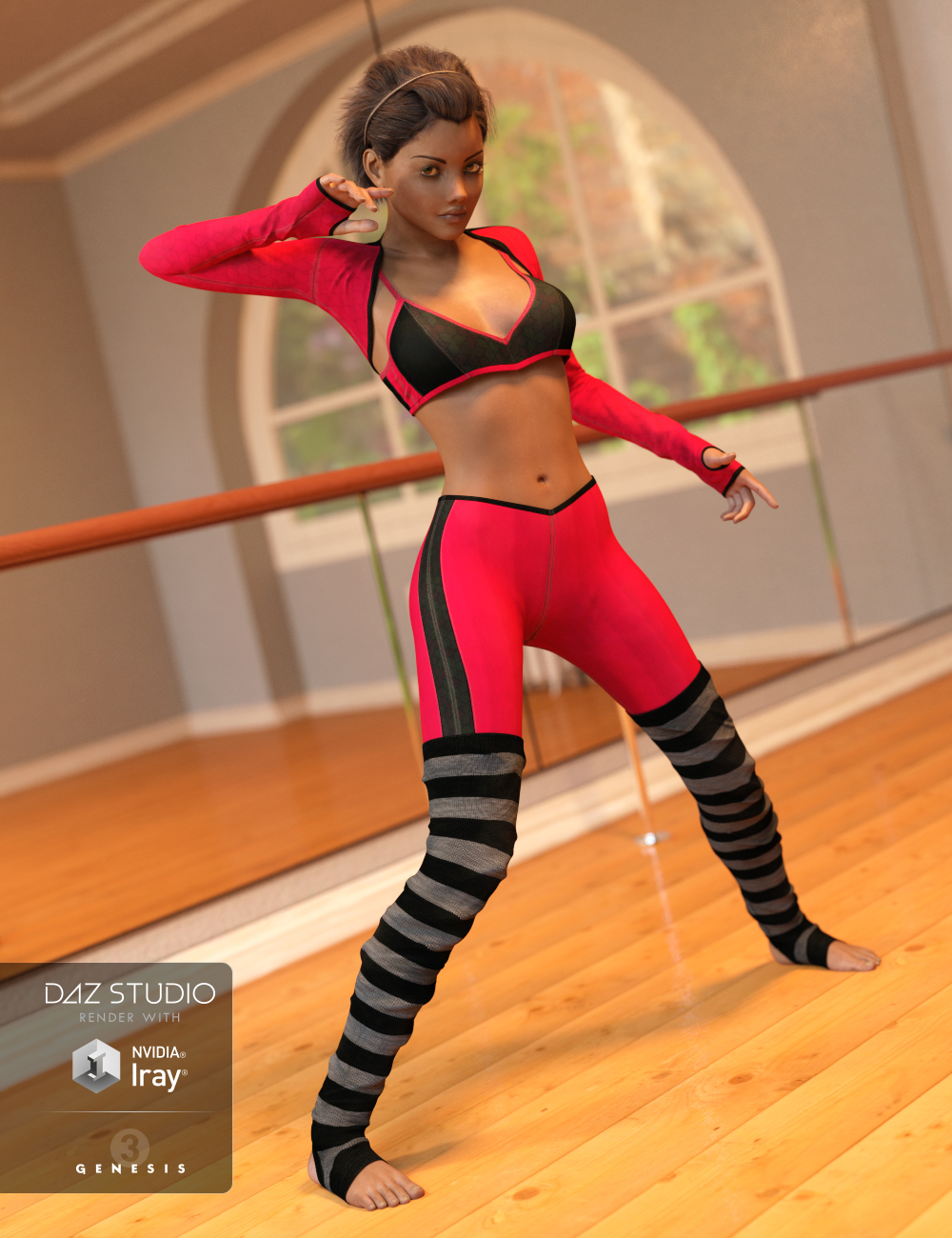 Aerial Dancer Outfit for Genesis 3 Female(s)