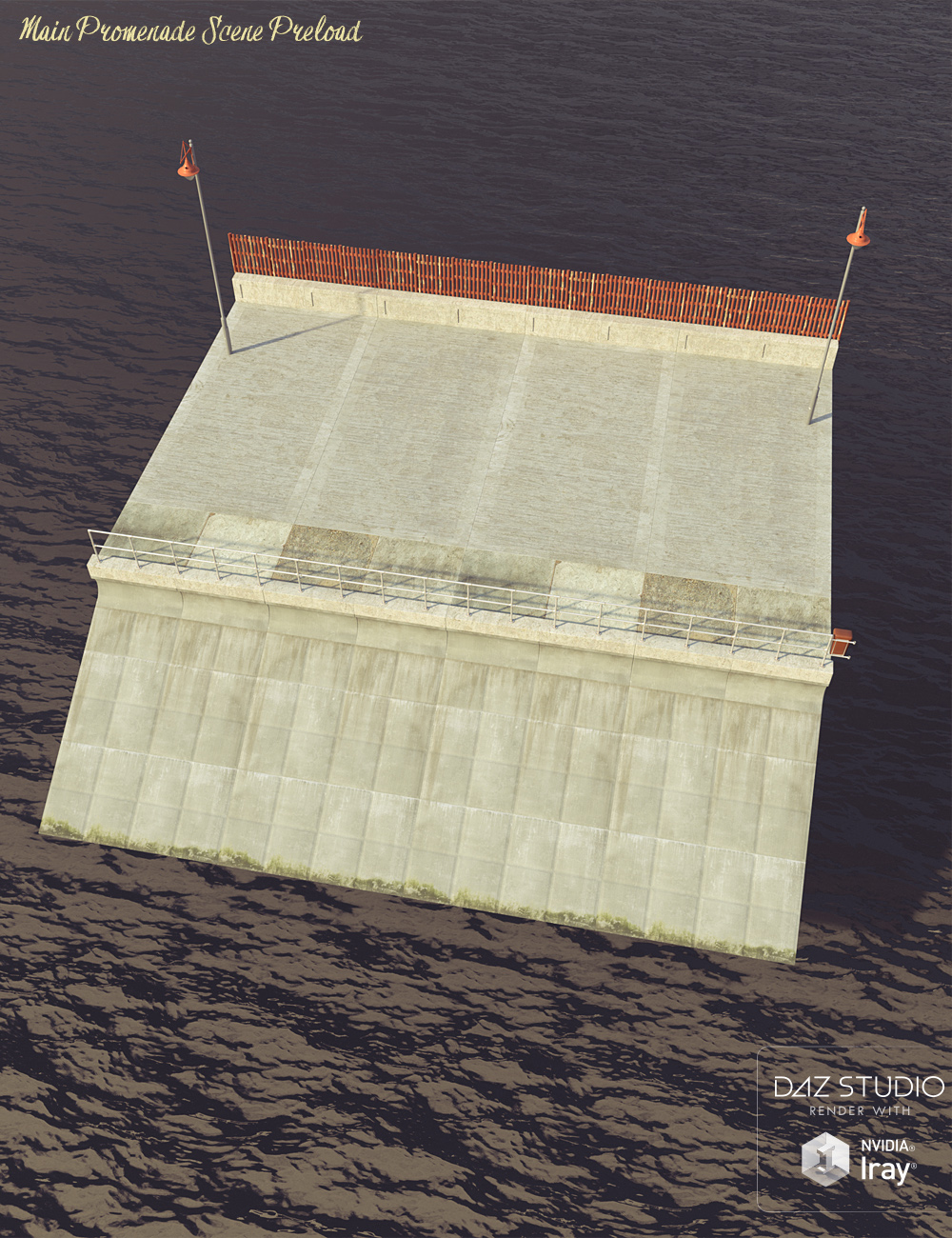 Beach Cafe Promenade Beach Cafe Promenade by: David BrinnenForbiddenWhispers, 3D Models by Daz 3D