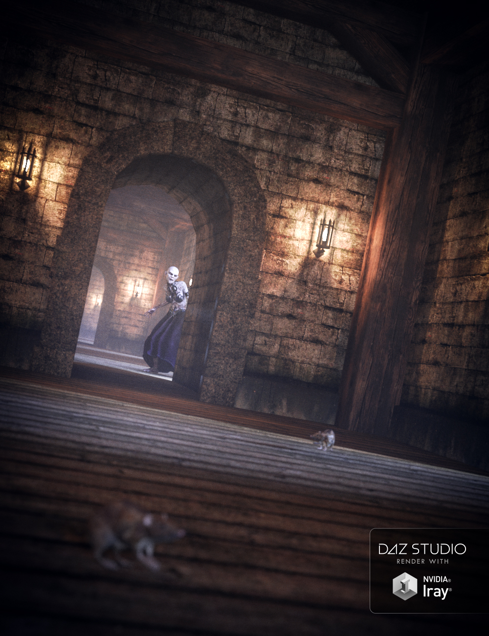 Vampire Lavinia Bundle Daz 3d