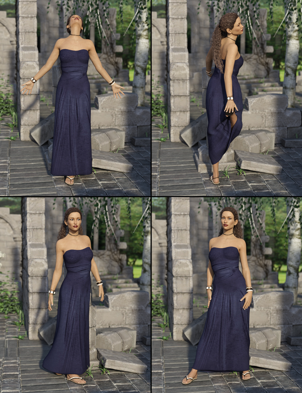 MFD Matching Morphs Fashion Model MFD Matching Morphs Fashion Model by: Aave Nainen, 3D Models by Daz 3D