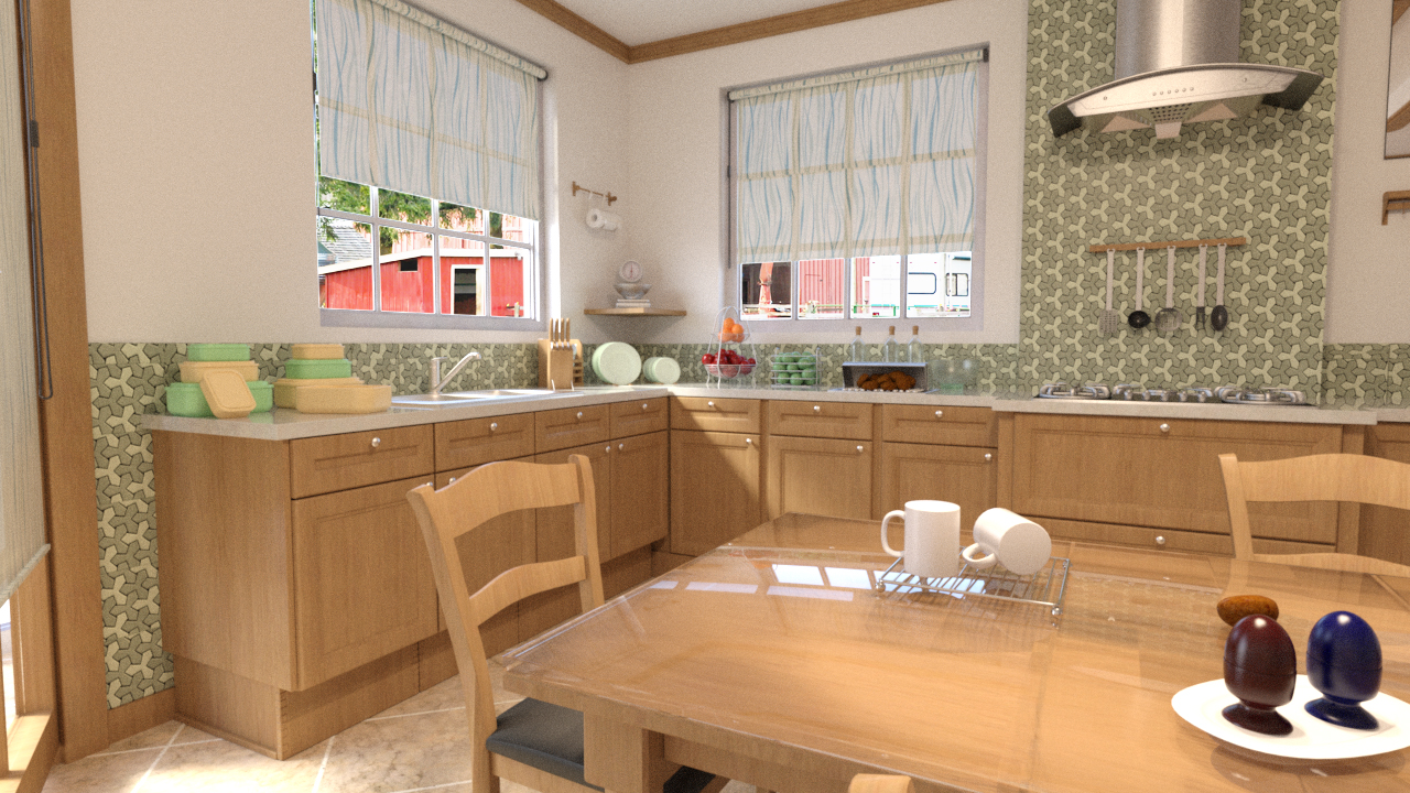 Tesla Rural Kitchen by: Tesla3dCorp, 3D Models by Daz 3D