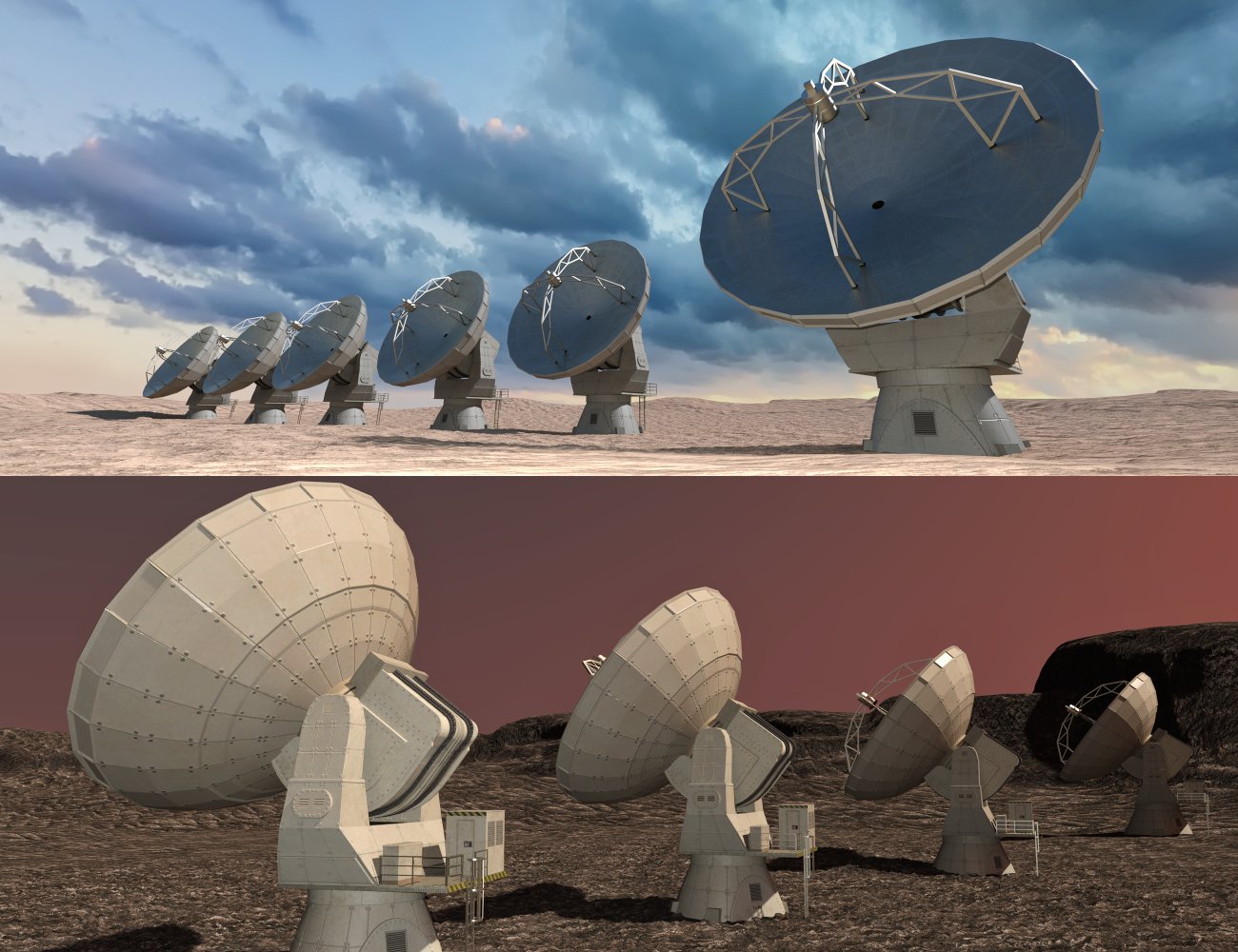 Radio Astronomy Telescope Radio Astronomy Telescope by: Inkara, 3D Models by Daz 3D