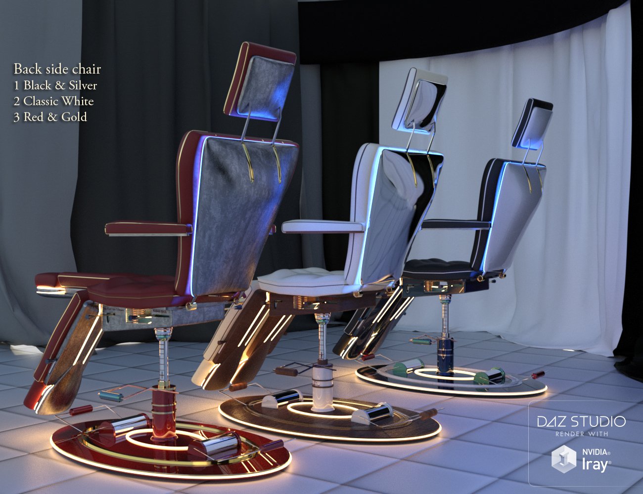 PW Treatment Chair by: PW Productions, 3D Models by Daz 3D