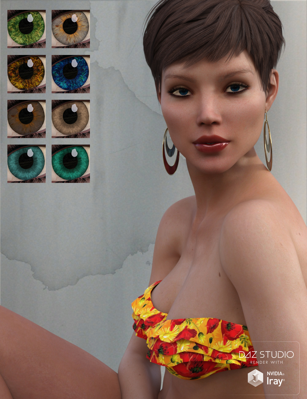 ECA Breeze for Genesis 3 Female ECA Breeze for Genesis 3 Female by: 3ansonHallowed Sylph, 3D Models by Daz 3D