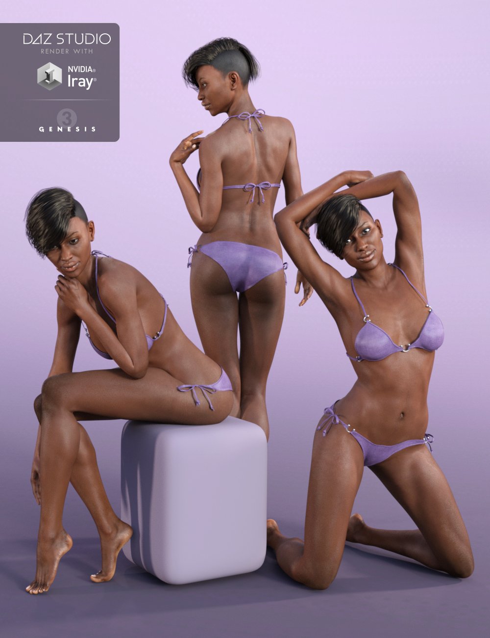 Hopeful Model Poses and Expressions for Genesis 3 Female(s) by: Val3dart, 3D Models by Daz 3D