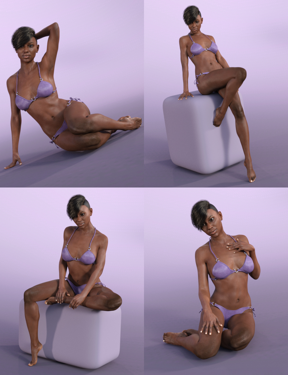 Hopeful Model Poses and Expressions for Genesis 3 Female(s) by: Val3dart, 3D Models by Daz 3D