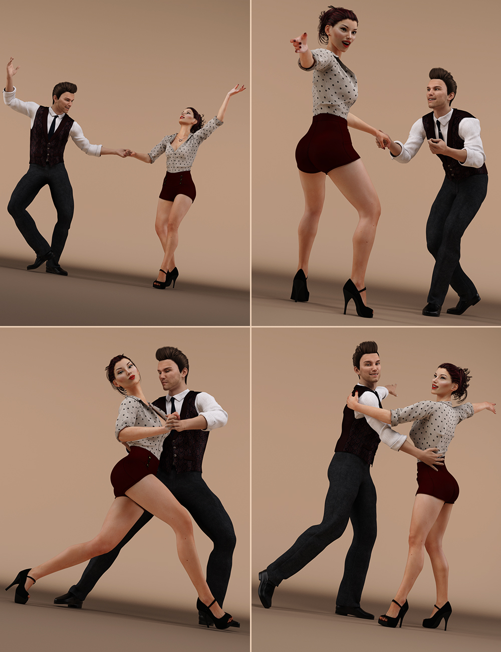 Swingsation Poses and Expressions for Genesis 3 Female and Male Swingsation Poses and Expressions for Genesis 3 Female and Male by: Val3dart, 3D Models by Daz 3D