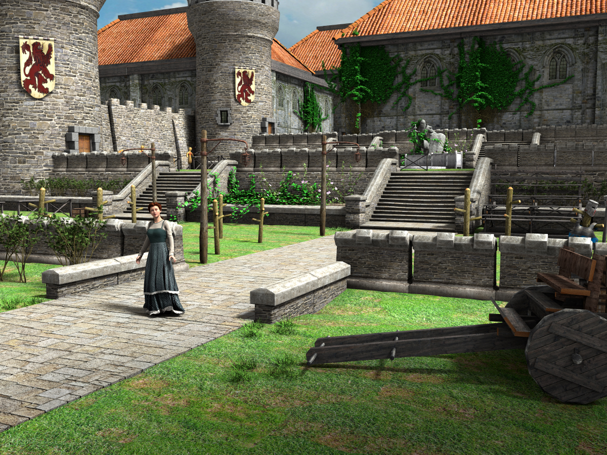 1stBastion's Knights Academy by: FirstBastion, 3D Models by Daz 3D