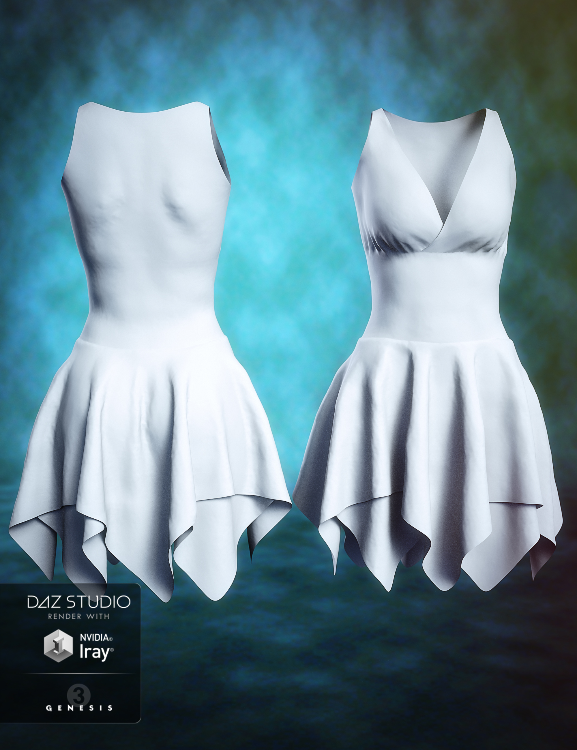 Hinata Dress by: Aave Nainen, 3D Models by Daz 3D