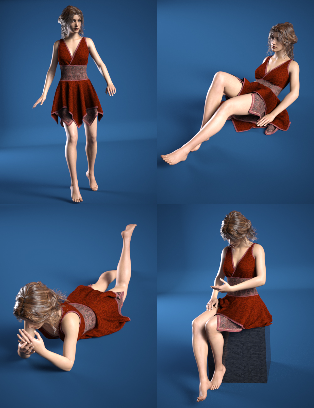 Hinata Dress Morphs Hinata Dress Morphs by: Aave Nainen, 3D Models by Daz 3D