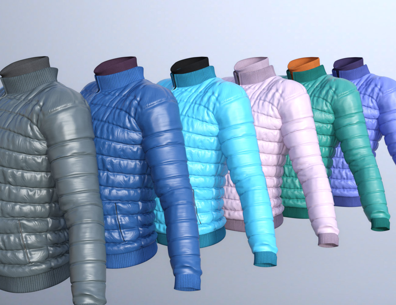 Autumn Jackets for Genesis 3 Male(s) and Female(s) by: Oskarsson, 3D Models by Daz 3D