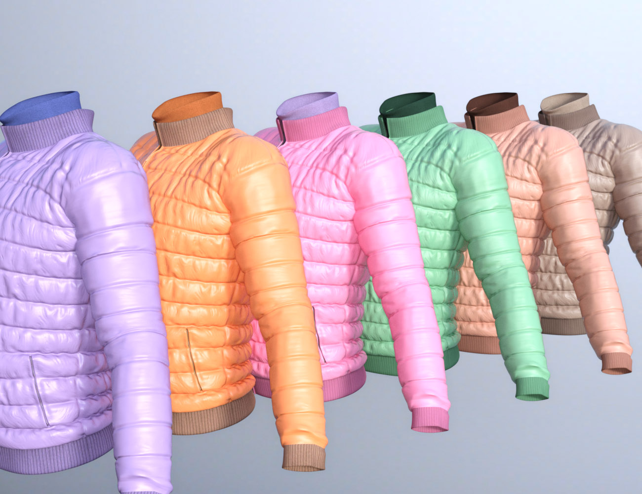 Autumn Jackets for Genesis 3 Male(s) and Female(s) by: Oskarsson, 3D Models by Daz 3D