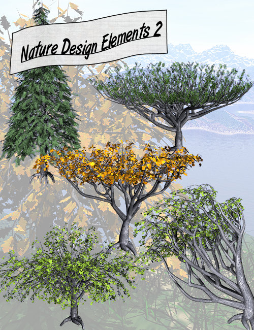 Nature Design Elements 2 by: the3dwizard, 3D Models by Daz 3D