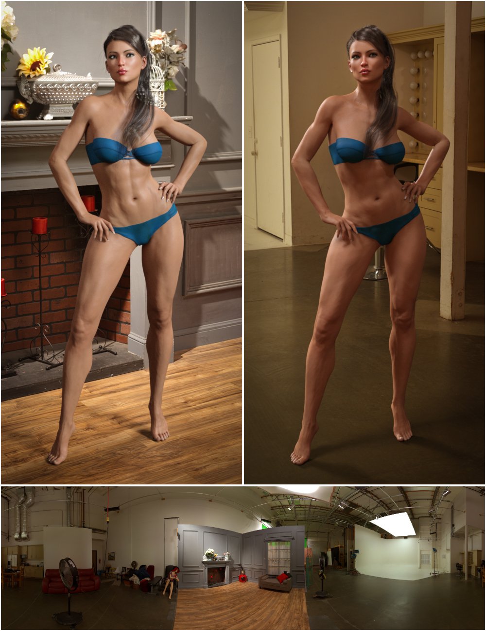 iRadiance Pro Series 16k HDRIs - Photo Studio for Iray by: DimensionTheory, 3D Models by Daz 3D