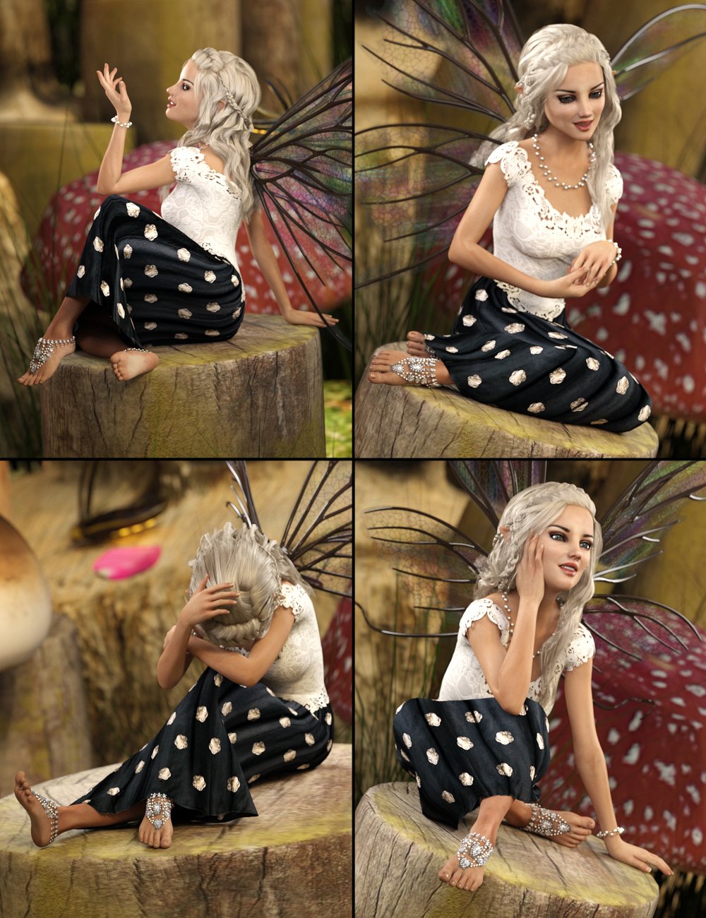 MFD Matching Morphs Pixie Perfect Izabella7 by: Aave Nainen, 3D Models by Daz 3D