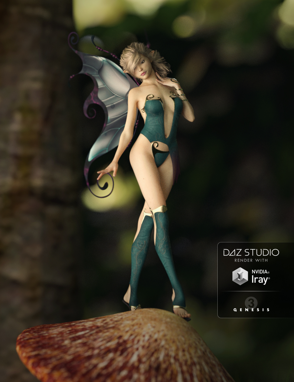 SC Alieta Spryte for Genesis 3 Female by: Second-Circle, 3D Models by Daz 3D