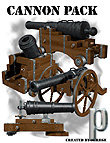 Cannon Pack by: , 3D Models by Daz 3D