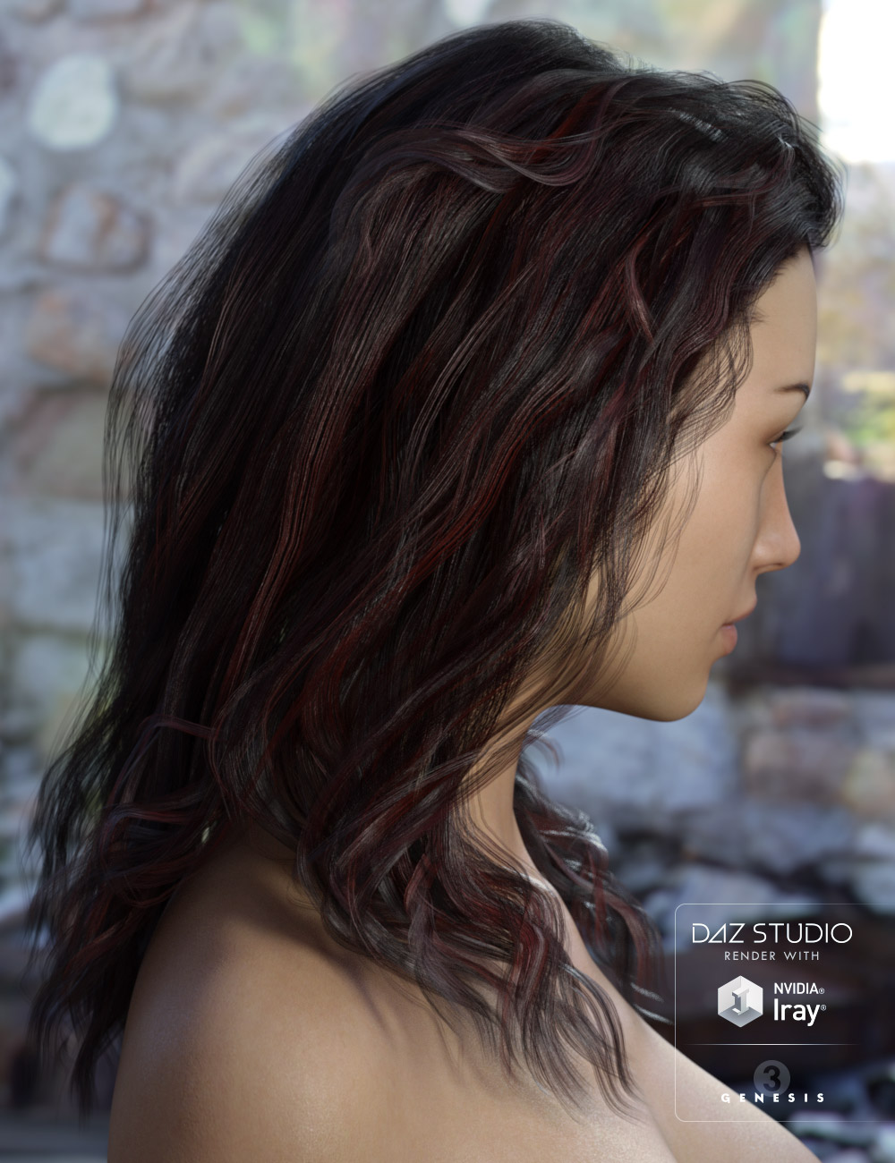 Ajax Hair for Genesis 3 Female(s) Ajax Hair for Genesis 3 Female(s) by: AprilYSH, 3D Models by Daz 3D