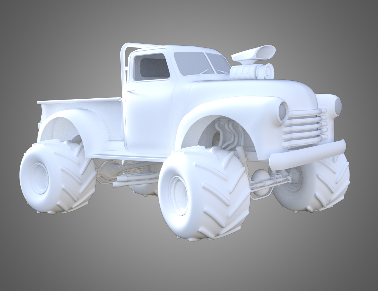 Outlander Truck by: DarkEdgeDesign, 3D Models by Daz 3D
