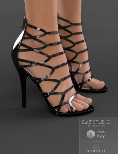 Vanessa Heels for Genesis 3 Female(s) by: Arryn, 3D Models by Daz 3D