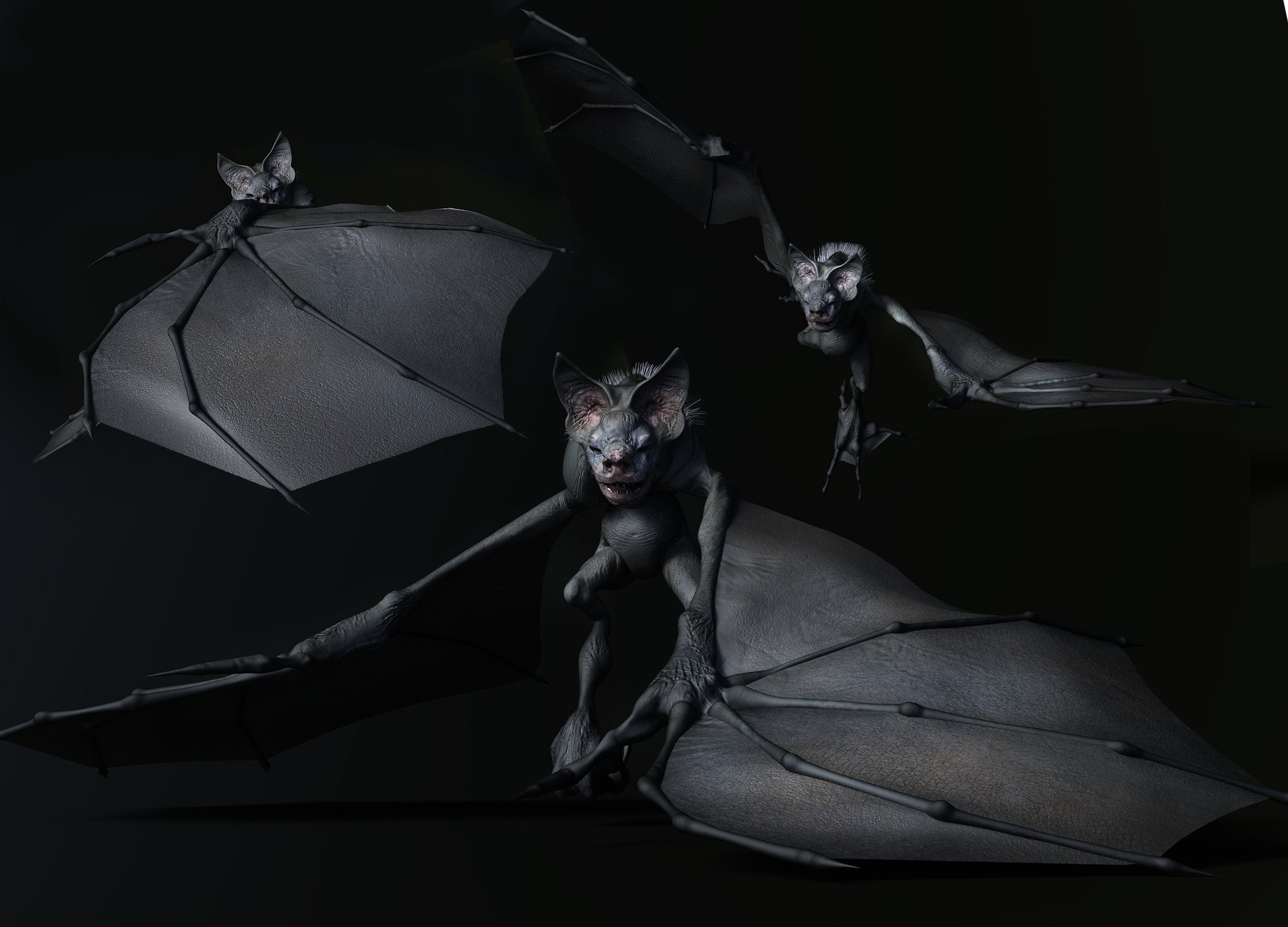 The Bat Thing by: The AntFarm, 3D Models by Daz 3D