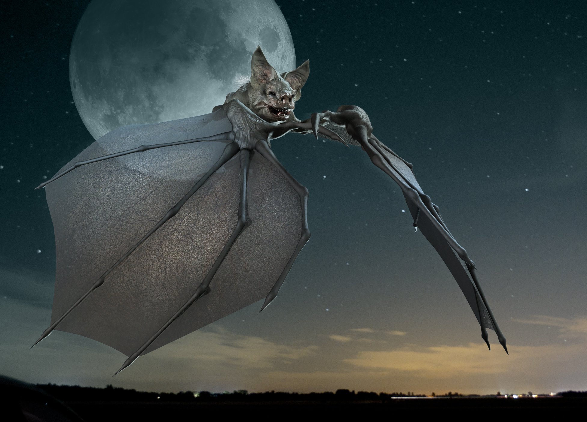The Bat Thing by: The AntFarm, 3D Models by Daz 3D
