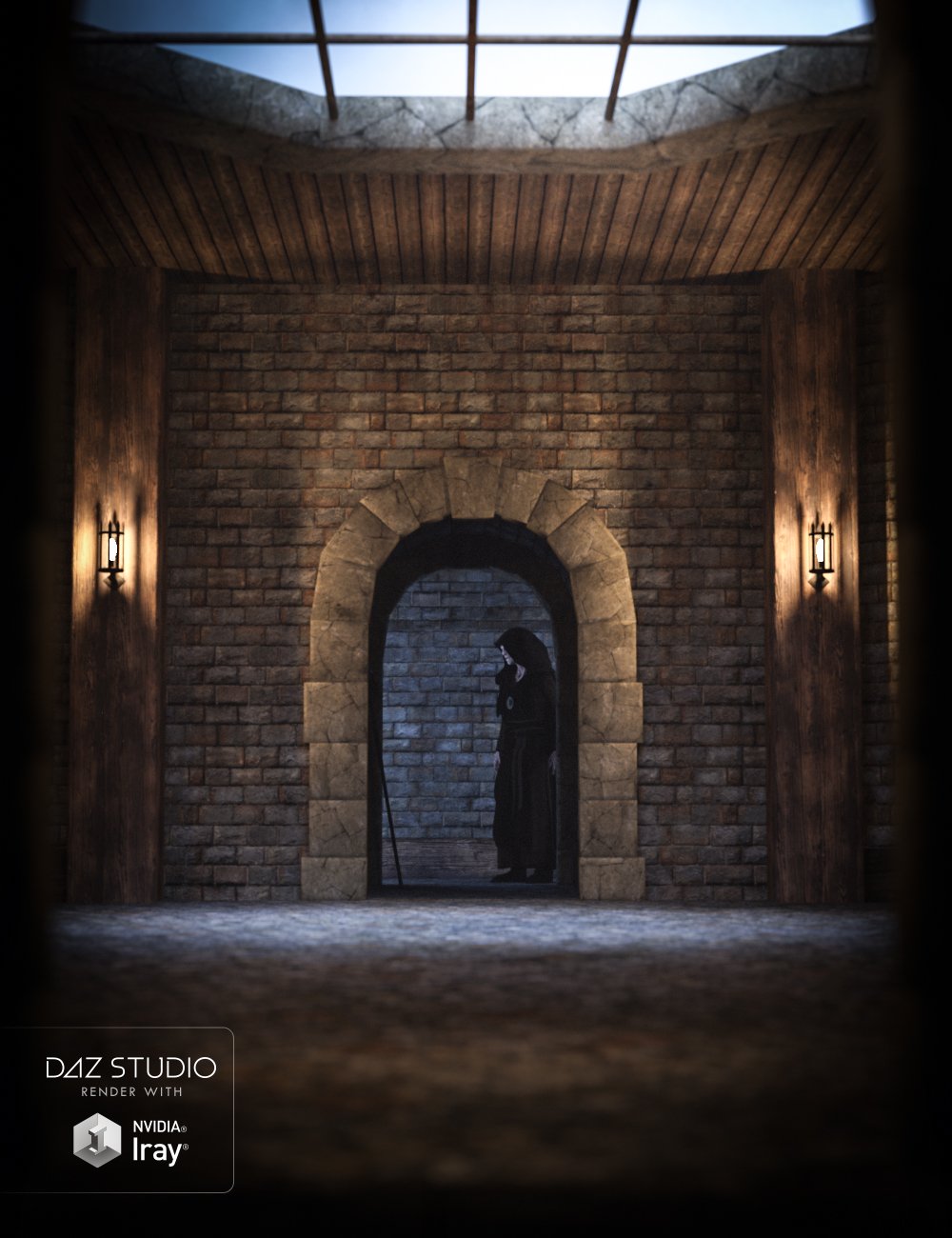 Fantasy Chamber Interior by: , 3D Models by Daz 3D