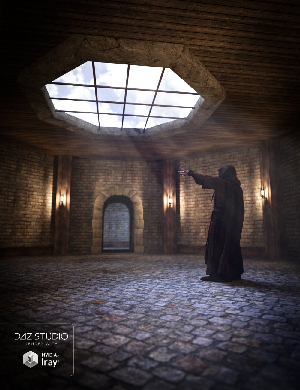 Fantasy Chamber Interior by: , 3D Models by Daz 3D